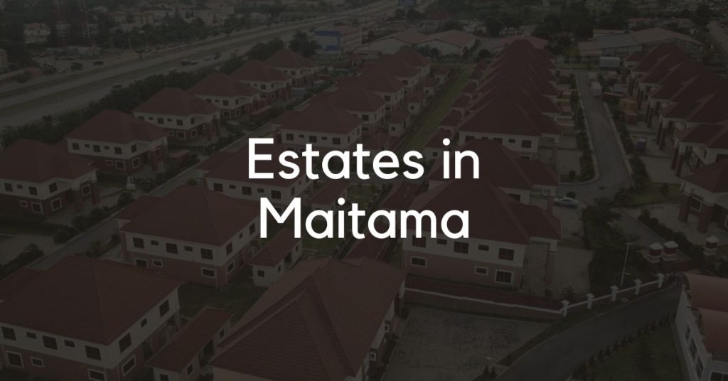 estates in maitama abuja